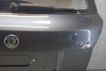 фото thumb №9, Skoda fabia ii 2 кришка задня багажника k762