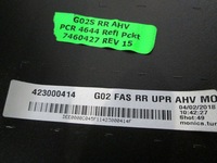 фото thumb №12, Bmw x4 g02 бампер задняя задний голый чёрный