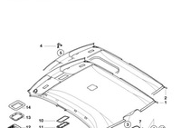 фото thumb №5, Передня кришка стельовий bmw e90 e91 оригінальний 51442699107