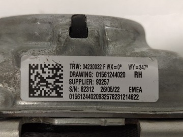 фото thumb №5, Alfa romeo stelvio pas безпеки переднє правий оригінал 2016-