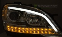 фото thumb №3, Фари лампи kpl led tube neon тюнінг хром mercedes ml 164 lift 08-12