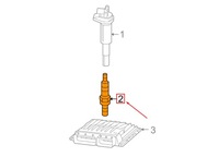 фото thumb №9, Свічка запалювання bmw 1 e81 12120037663 0037663