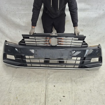 фото thumb №1, Vw passat b8 3g0 highline 14- бампер перед переднее pdc spr 3g0807221a