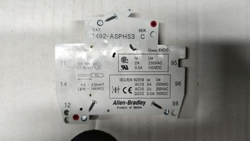 Styk pomocniczy Allen Bradley 1492-ASPHS3
