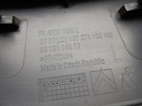 фото thumb №13, Планка накладка бампера лівий зад citroen c3 iii 9815114877