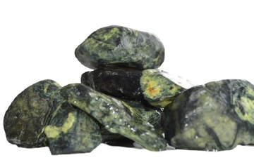 ГАЛЬКА ЗЕЛЕНАЯ GREEN&BLACK STONE GARDEN 2-4 см 25кг