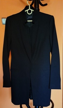 ДЛИННАЯ КУРТКА ZARA ЧЕРНАЯ, РАЗМЕР 34/S J. NEW CHANCE