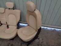 Сидіння заднє сидіння обшивки lancia musa 2004-2012r. велюр шкіра бежева європа Недорого, фото thumb