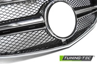 фото thumb №3, Решётка радиатора решётка радиатора передняя sport style black хром do mercedes w212 13-16