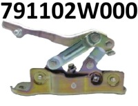 Купити Hyundai santa fe петля капот ліва оригінальний номер 791102w000, фото thumb