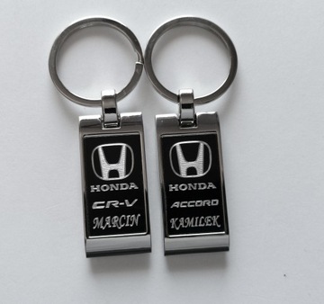 БРЕЛОК ДЛЯ BMW SEAT VOLKSWAGEN AUDI FIAT HONDA С ГРАВИРОВКОЙ