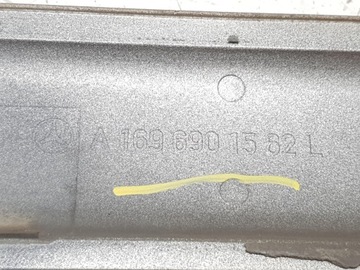 фото thumb №6, Планка крыльев левая зад mercedes-benz a w169 3d