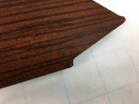 Drewno декоративна обшивка двері правий mercedes w140 1407270411 zebrano Зі Шроту, фото thumb