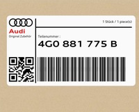 фото thumb №1, Подушка спинка левая audi a6 a7