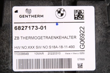фото thumb №9, Bmw x5 g05 x6 g06 x7 g07 тримач термічний na напої чашки підсклянник 6827173
