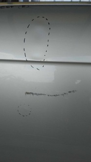 фото thumb №15, Дверь левый перед + задняя bmw 7 e65 titansilber 354