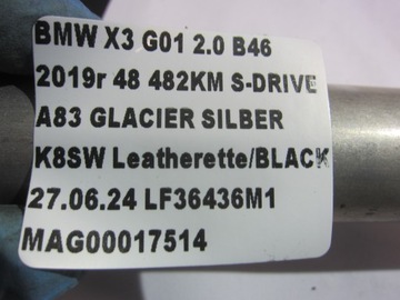 фото thumb №9, Bmw x3 g01 g02 wał рулевой крестовина колонки 6887185 6884648 32306884648