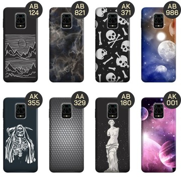 ETUI DO XIAOMI REDMI NOTE 9 PRO / 9 PRO MAX / NOTE 9S WZORY MĘSKIE FACET