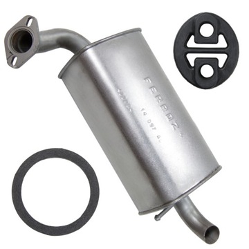 Концевой глушитель Mazda 6 1 I GG GY 2.0 2.3 02-08