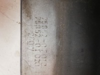 фото thumb №8, Накладка пороговая левая сторона toyota corolla verso ar10 758520f010