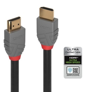 Кабель HDMI 2.1 премиум-класса 8K eARC длиной 2 м Lindy 36953