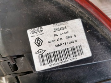 фото thumb №8, Лампы зад renault clio iv оригинальный номер 265502631r 265554091r