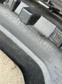 фото thumb №16, Задний бампер volkswagen touareg iii 3 рестайлинг r-line диффузор 6xpdc