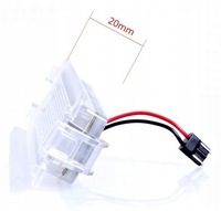 фото thumb №8, Лампочки номерного знака світла led dacia sandero ii 12-20