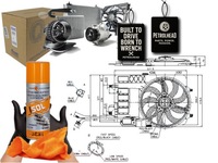 фото thumb №1, Вентилятор радіатора з корпус mini r50 r53 1. #petrolhead pro+ kit4