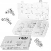 НИППЕЛИ ДЛЯ СМАЗКИ NEO 45 90 ПРЯМЫЕ 110 ШТ 9 РАЗЛИЧНЫХ ТИПОВ 11-973