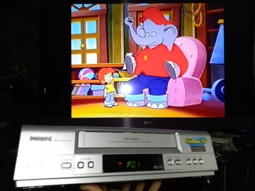 Видеомагнитофон Philips VR540, красивая картинка, ДИСТАНЦИОННЫЙ!
