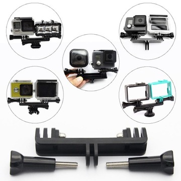 Двойной тройник для камер GoPro, светодиодная лампа