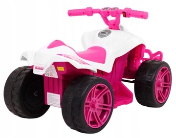 Детский квадроцикл на батарейках Monster Pink
