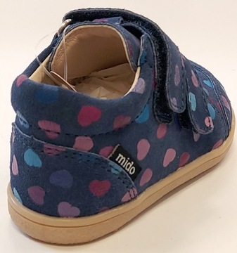 ПОЛУВЫСОКАЯ ЭЛАСТИЧНАЯ СИНЯЯ VELCRO MIDO R 24 Ш 14,50 СМ ДЛЯ БОСИКИ