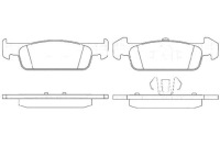 Remsa тормозные колодки тормозные remsa 410602396r 410609646r Цена, фото thumb