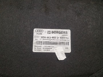 фото thumb №7, Audi a6 s6 c7 4g 2016 зад сторона права нижній панель бардачка колеса запасного