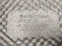 фото thumb №9, Защита тепловая изоляция правая задняя задняя выхлоп bmw 6 f12 f13 7226942