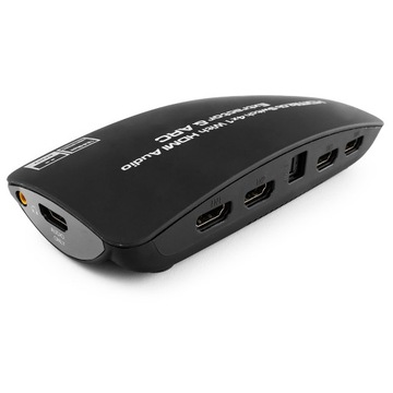 Комбайнер HDMI со звуком 1/4 Spacetronik SPH-RAE04