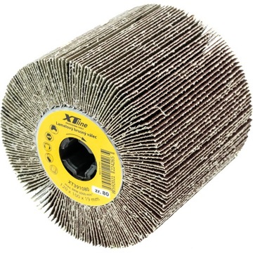 SZCZOTKA LAMELKOWA WALCOWA GRIT 80 100x120mm