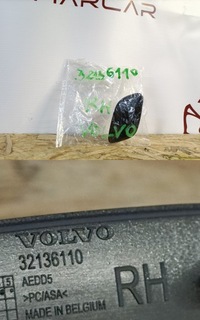 фото thumb №9, Volvo xc40 17- заглушка распылителя лампы бампер правый перед 32136110