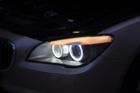 Купить Кольца led bmw e90 e60 x5 x6 e71 e70 f01 маркерные огни h8, фото thumb