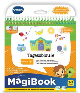 vTech MagiBook «ЕЖЕДНЕВНЫЕ ЗАНЯТИЯ» ИНТЕРАКТИВНАЯ КНИГА НА НЕМЕЦКОМ ЯЗЫКЕ