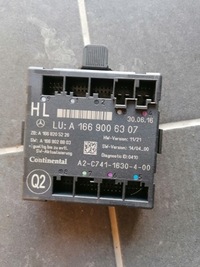 фото thumb №1, Mercedes w292 gle coupe w166 модуль двері перед задня