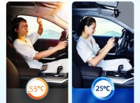ЛОБОВОЕ СТЕКЛО СОЛНЦЕЗАЩИТНЫЙ КОЗЫРЕК КОВРИК ДЛЯ ФУРГОНА АВТОБУС ГРУЗОВИК 260X100