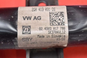 фото thumb №8, Амортизатор правые перед 2q0413031ds skoda kamiq 1.0 tsi 116 km 19-