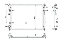 фото thumb №1, Nrf 53887 радиатор, система охлаждение двигателя