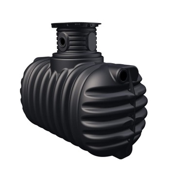 Резервуар для дождевой воды Compact 5600L (2x2800) с надстройкой KOMFORT 4rain