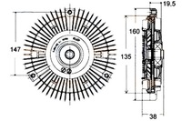 фото thumb №2, Сцепление вязкостный mercedes sprinter 208-216 308-3