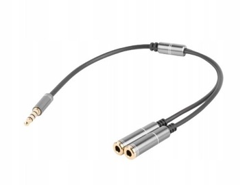 4-КОНТАКТНЫЙ АДАПТЕР MINI JACK 3.5 ДЛЯ СМАРТ-НОУТБУКА PS4