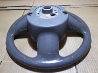 фото thumb №11, A6 c6 руль трёхспицевый подушка безопасности кожа 4f0419091h